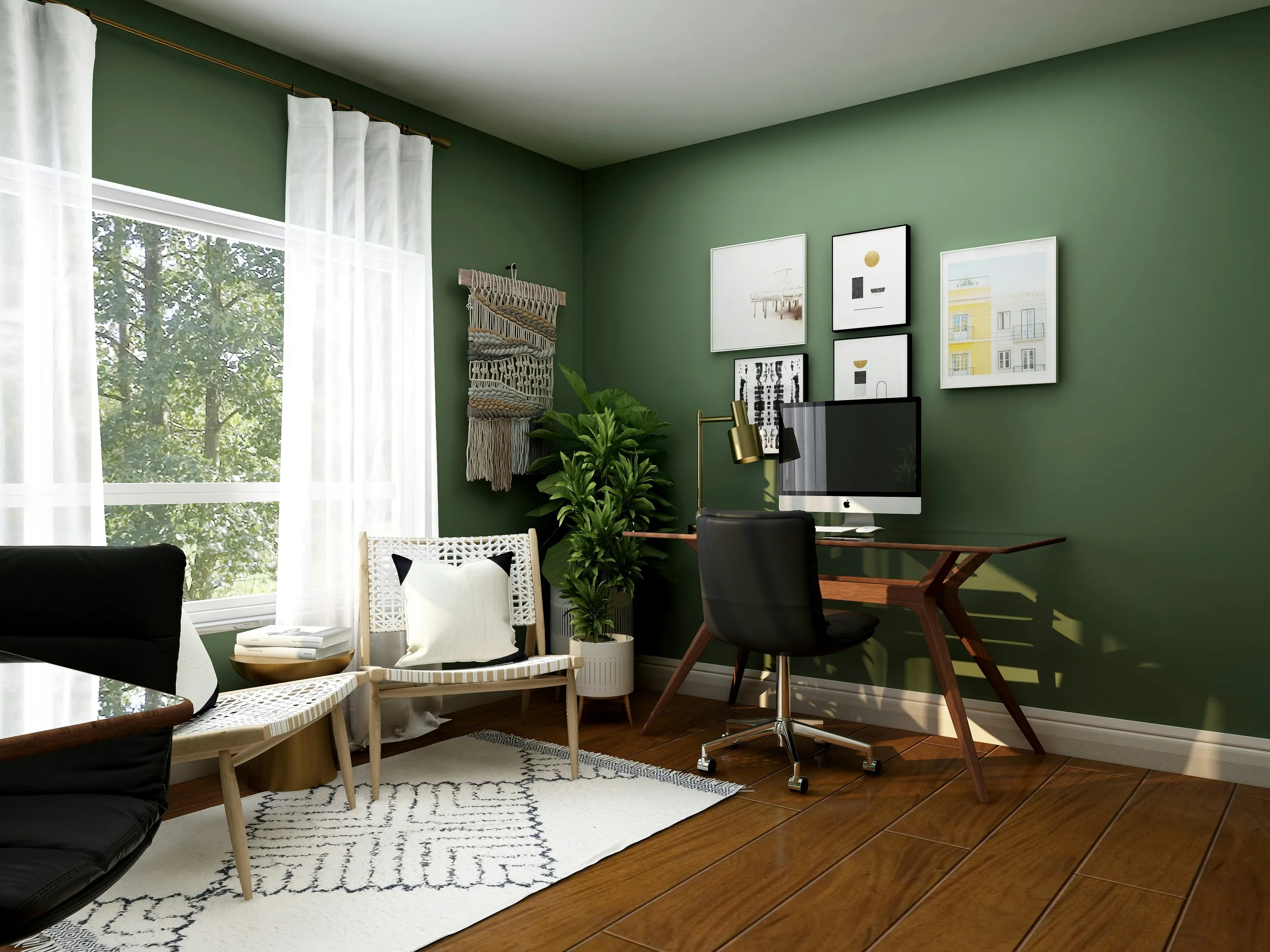 Zielony Salon, Salon z roślinami
